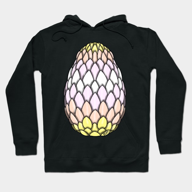 Pangender Pride Dragon Egg Hoodie by SentABearToSpace 